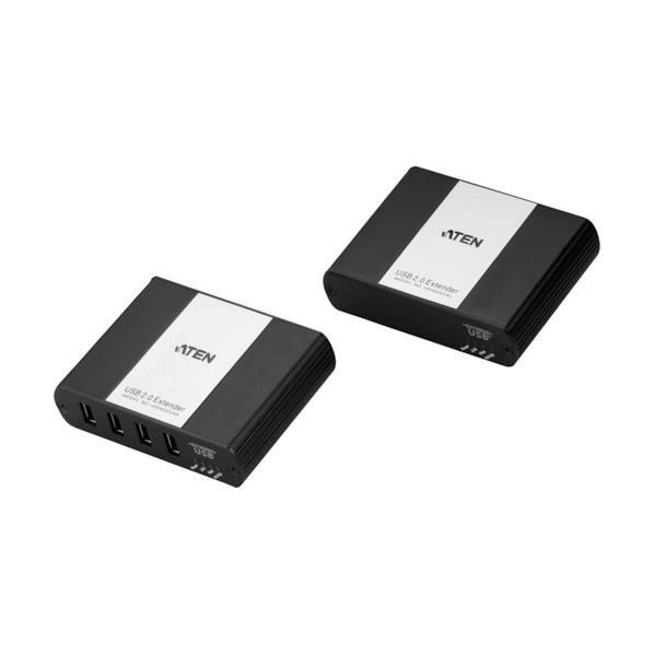 ATEN 4界面USB2.0Cat5エクステンダー(最大限度100m押しひろげる) UEH4002A 1点 ケーブル-その他-パソコン・周辺機器