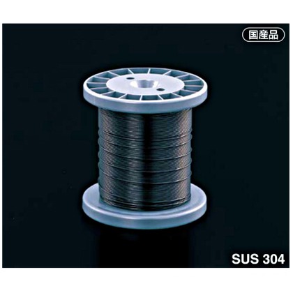※法人専用品※ふじわら 防鳥用針金 0.81（覆いかぶせる径1.0粍）×100M BW-08-100 1台