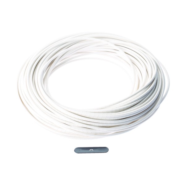 パンドウイット スパイラルラッピング 難燃性ポリエチレン(UL94V-2) 30.48m 白 T62R-CY 1｜DIY FACTORY ONLINE SHOP
