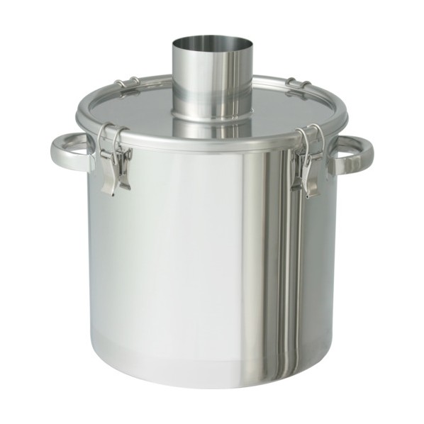 日東金属工業 ステンレスタンク粉体回収容器１５０Ａパイプ４５Ｌ FK-CTH-39-SP-150A 1