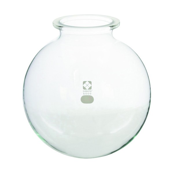 柴田科学 セパラブルフラスコ 丸形 85mm 5000mL 5000ml 005660-50001 1本