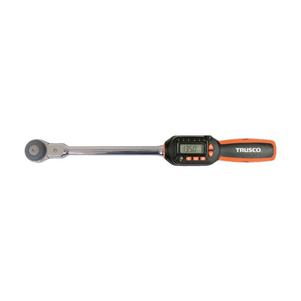 トラスコ(TRUSCO) ヘッド交換式ラチェットデジタルトルクレンチ 差込角12.7mm 27~135Nm HDT4-135C 1点
