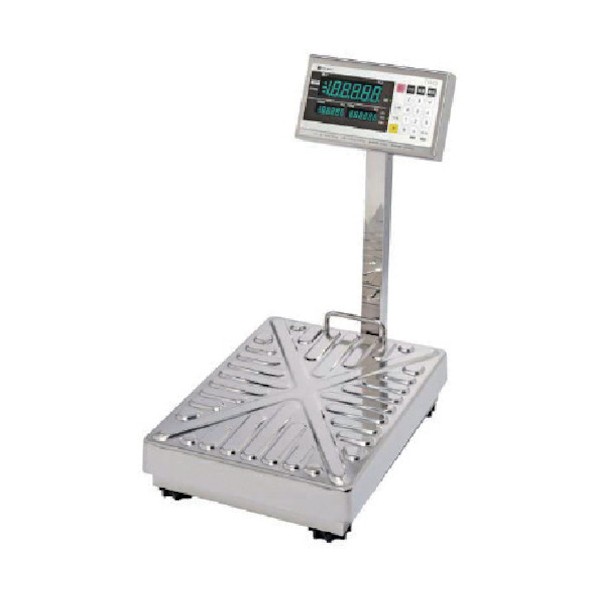 イシダ デジタル防水台秤 秤量60kg IWQ-60S 1点