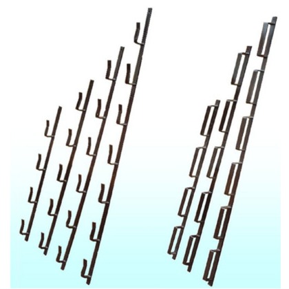 26063円 限定タイムセール タナカ 冬囲い金物 十手型ステンレス7段 4.5尺 1260 ブロンズ AD5J17 10本