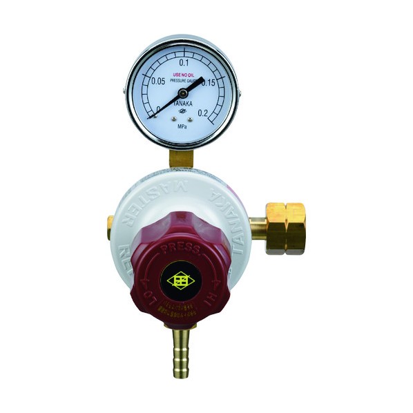 日酸TANAKA 配管取り出し、ヘッダー用圧力調整器マスターラインVI LPG Q832WC 1点
