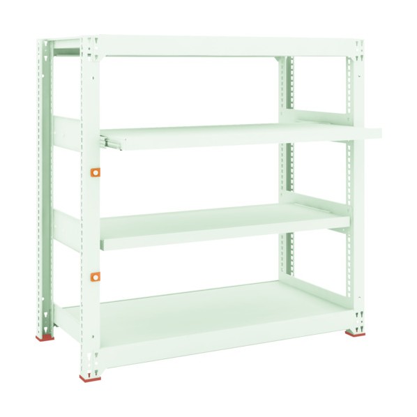 トラスコ M3型中量棚 1200X571XH1200 2段 スライド2段 単体 M3-4462M2 1台|DIY FACTORY ONLINE SHOP