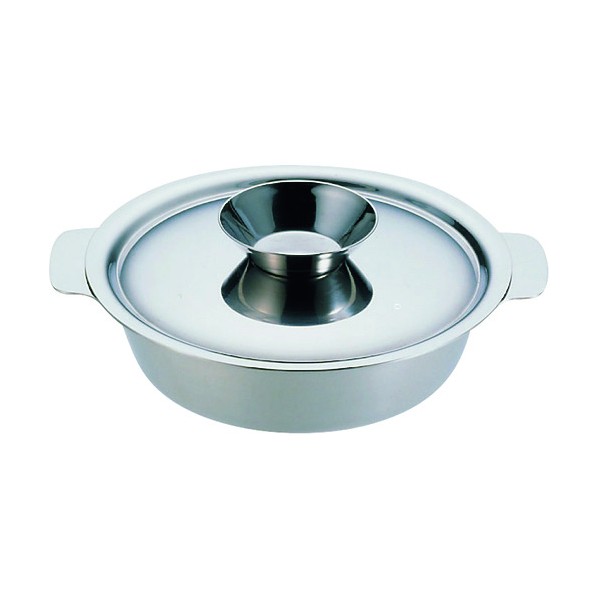 三宝産業 UK チリ鍋 26cm(18-0・電磁対応) QTL12026 1個｜DIY FACTORY ONLINE SHOP