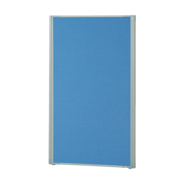 ※法人専用品※トラスコ ローパーティション 全面布張り W800XH1165 ブルー TLP-1208A-B 1|DIY FACTORY ONLINE SHOP