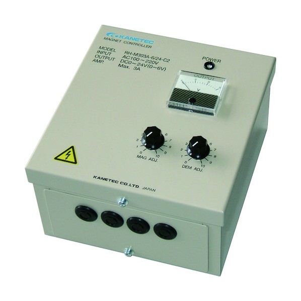 カネテック 電磁ホルダ弾丸道路抑えつけるとり備える RH-M303A-6/24-C2 1台
