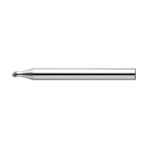 ユニオンツール PCD1枚刃超硬合金・硬脆材加工用ロングネックボールR0.2×有効長0.8×刃長0.2×首径0.38×全長40 UPDLB1004-008 (214-4002) 1点