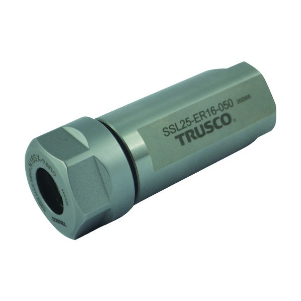 トラスコ NC旋盤用コレットホルダ ERショートノーズコレットホルダSSL型(メトリック) ER11用 20×55 SSL20-ER11-040 1点