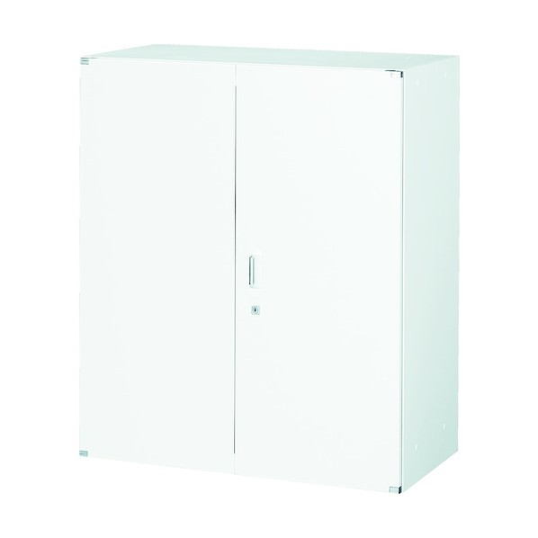 ※法人専用品※トラスコ(TRUSCO) ユニット型壁面書庫 D400 両開き H1050 W色 UFHW-11 1台 29,840円