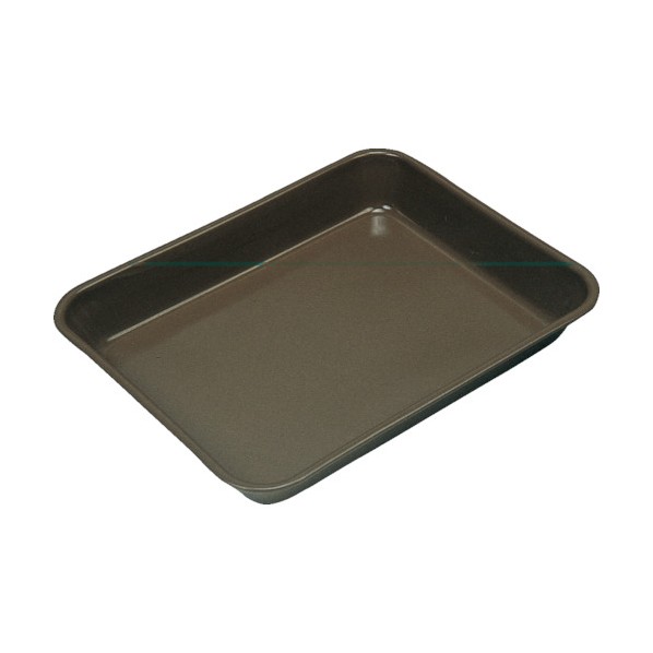 フロンケミカル フッ素樹脂コーティング中浅バット中浅10膜厚約50μ 355 x 270 x 40 mm NR0375-003 1|DIY FACTORY ONLINE SHOP