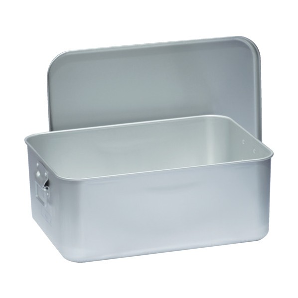 トラスコ(TRUSCO) アルミ大型容器 蓋付 500&times;370&times;185 ABK-5001 1点｜DIY FACTORY ONLINE SHOP
