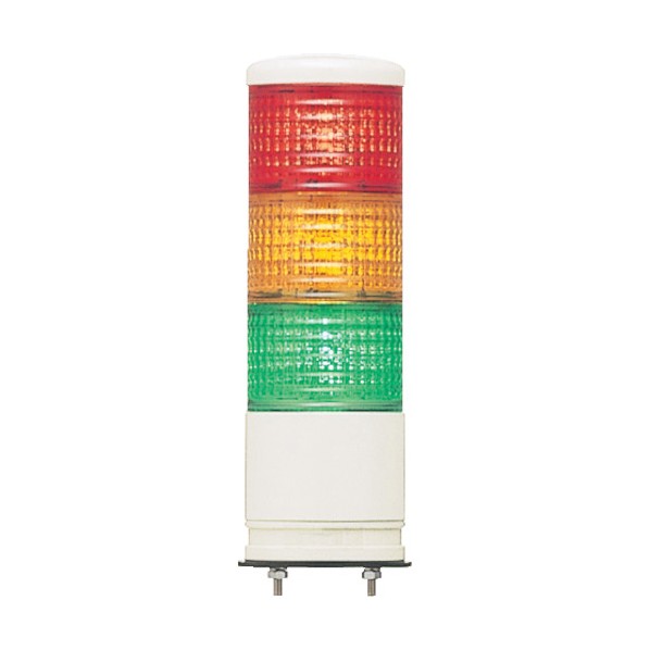 デジタル 赤黄緑φ60積層式LED表示灯(直付) XVC6B3K RYG