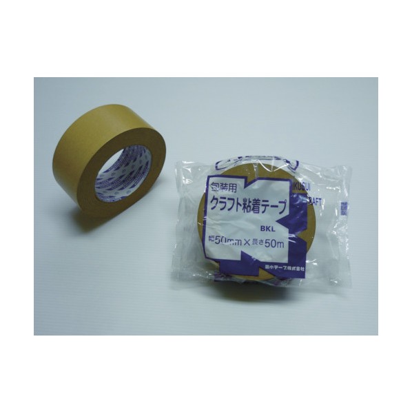 楽天市場】クラフトテープ 【キクラフトBKL】 38mm×50M 1ケース（60巻