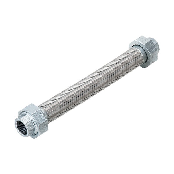 南国フレキ工業 ユニオン無溶接式フレキユニオンＦＣＭＢ３２Ａ×４００Ｌ NK110-32-400 1