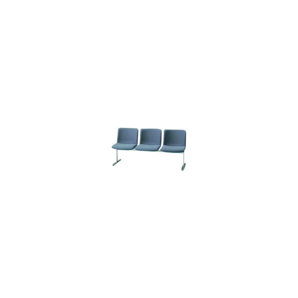 ※法人専用品※プラス 17905)LS-270 ロビーチェア3人用背付 LS-2731S GY 1点｜DIY FACTORY ONLINE SHOP