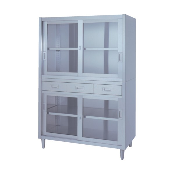 ※法人専用品※シンコー ステンレス保管庫 VADGG-18045 1｜DIY FACTORY ONLINE SHOP