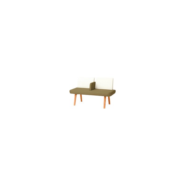 ※法人専用品※プラス 40378LS-5000 2人掛け中肘付 LS-5221AN IV/MB 1点｜DIY FACTORY ONLINE SHOP
