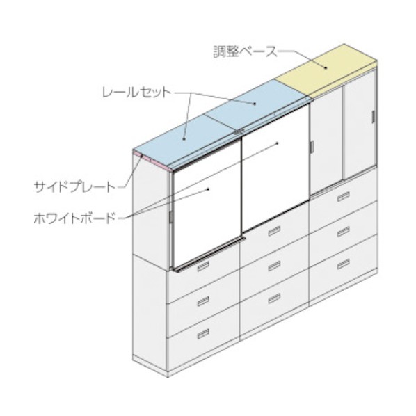 ナイキ レールセット SBW-RS4-A 1点