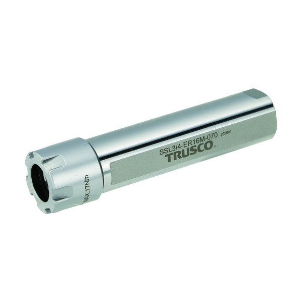 トラスコ NC旋盤用コレットホルダ ERMショートノーズコレットホルダSSL型(メトリック) ER16用 22×63 SSL22-ER16M-040 1点