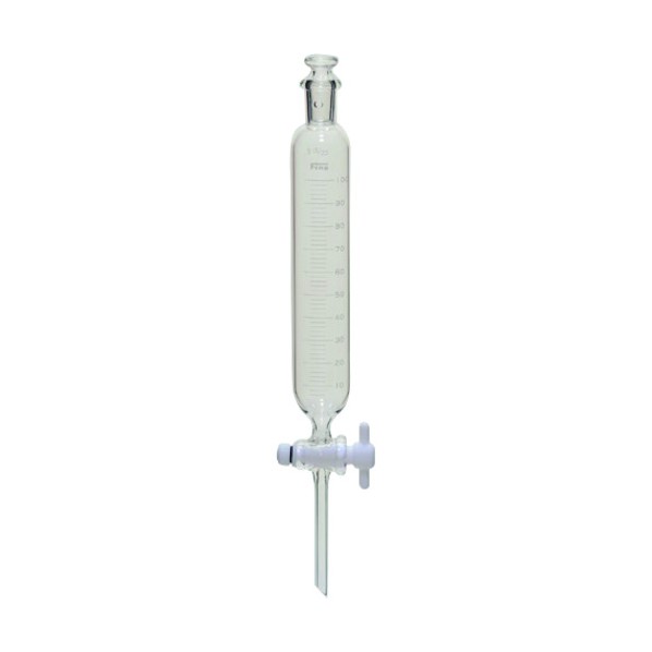 日本の首都瑠璃物の具 澄み切った摺合円柱分液ロート平栓目盛200mL15/25 079-13-73-03 1点 その他-花・ガーデン・DIY