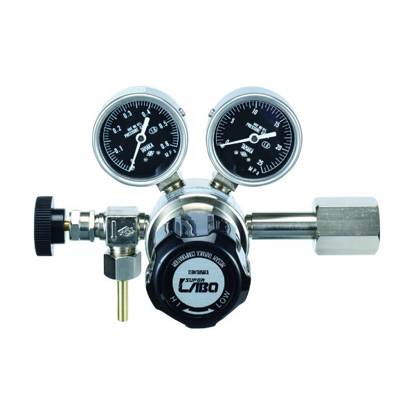日酸TANAKA 分析・研究向け圧力調整器 S-LABOII 入口高圧用、ボンベ用LAB1-1614V QAN96001 1点|DIY FACTORY ONLINE SHOP
