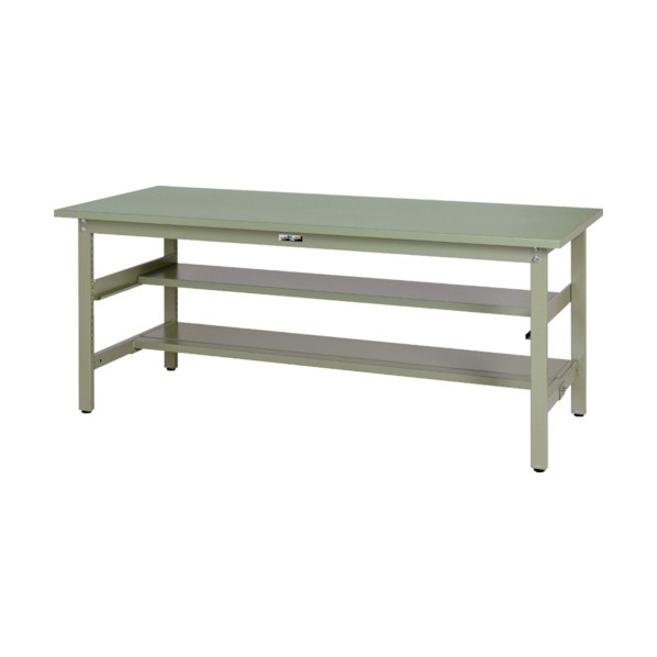 ※法人専用品※山金工業 ワークテーブル 300シリーズ 固定式 SWS-1260TS1-GG 1点|DIY FACTORY ONLINE SHOP