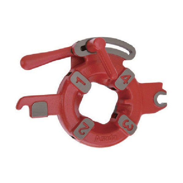 ※法人専用品※アサダ ねじ切機 手動ダイヘッド PT3 1/2-4 04110 1|DIY FACTORY ONLINE SHOP