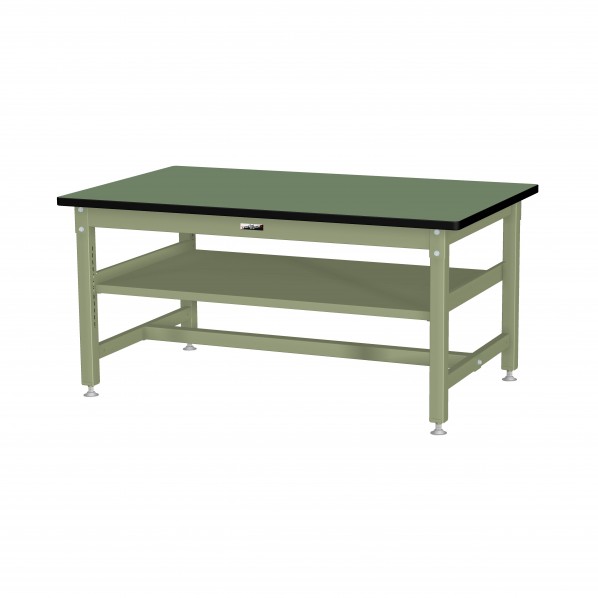 ※法人専用品※山金工業 ワークテーブル バイス専用タイプ グリーン SZRV-1590S2-GG 1台