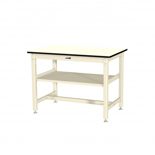 ※法人専用品※山金工業 ワークテーブル 800シリーズ 固定式 H900 アイボリー SVMH-1275S2-II 1台｜DIY FACTORY ONLINE SHOP