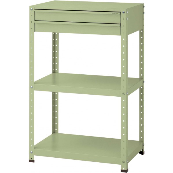 ※法人専用品※山金工業 スペシャルワゴン 固定式 グリーン W7H-S-G 1台｜DIY FACTORY ONLINE SHOP 33,085円