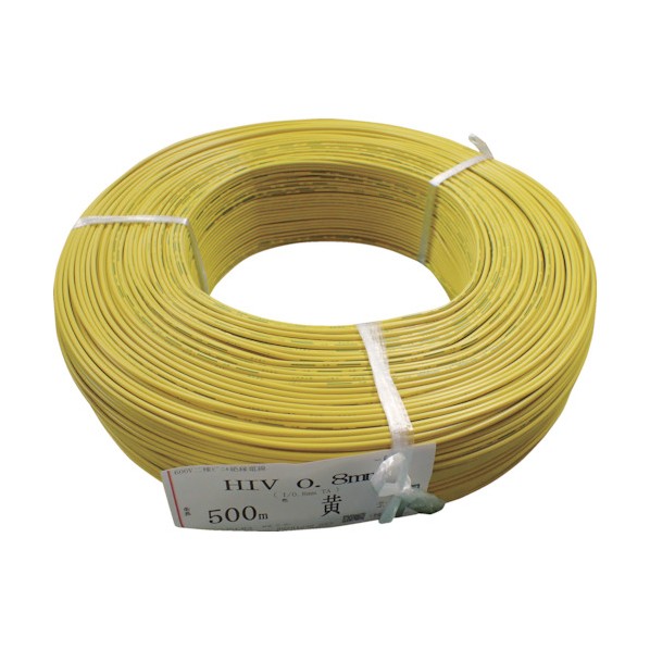 ケーエイチディー HIV1.0 黄 500m HIV1.0MM-03-500M 1点|DIY FACTORY ONLINE SHOP