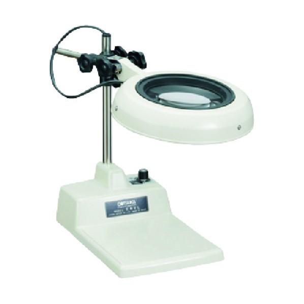 東京硝子器械 LED照明拡大鏡 ENVL-B×8 528-75-32-65 1点