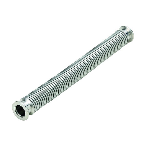 南国フレキ工業 KFフランジ式真空フレキシブルホース 継手SUS304(チューブSUS316L) KF16&times;1400L NK2300KF-CLT-316L/304-16-1400 1点｜DIY FACTORY ONLINE SHOP 17,679円