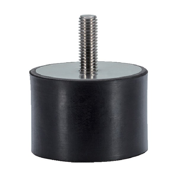 ロームヘルド・ハルダー ゴム バッファー 円筒形 オネジ付 ステンレス鋼 25150.1482 1点｜DIY FACTORY ONLINE SHOP