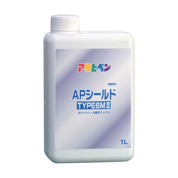 アサヒペン APシールド TYPE6M2 1L 抗ウイルス・抗菌性ワックス 312655 1点