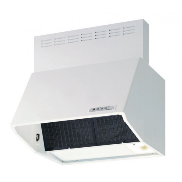 FUJIOH レンジフード スタンダード シロッコファン 壁面取付タイプ 600間口 ホワイト BDR-4HLD-6017W 1台