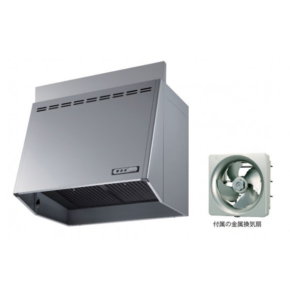 FUJIOH レンジフード スタンダード プロペラファン 壁面取付タイプ 600間口 ホワイト FVM-606LW 1台｜DIY FACTORY ONLINE SHOP