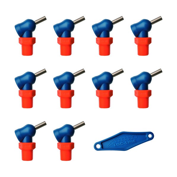 ノガ 1/4XR HPTノズル φ4.1x12.7mm ねじ付 x10ケ NL79094 10個｜DIY FACTORY ONLINE SHOP