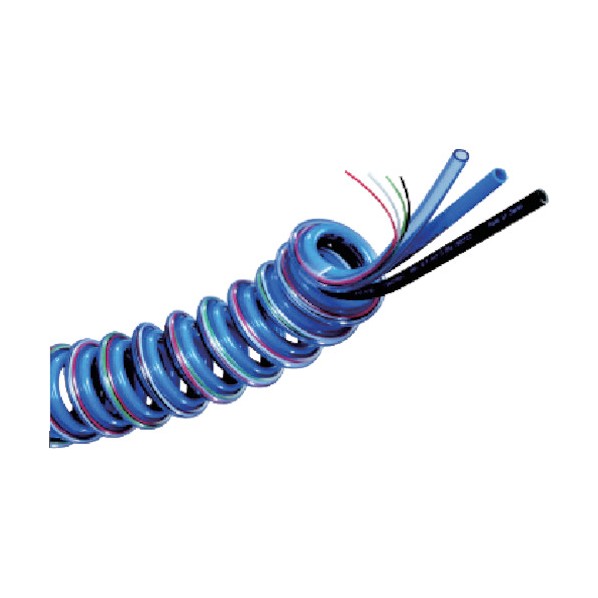 チヨダ 電線入りスリットスパイラル4mm/使用範囲805mm 3-SSE-4-15