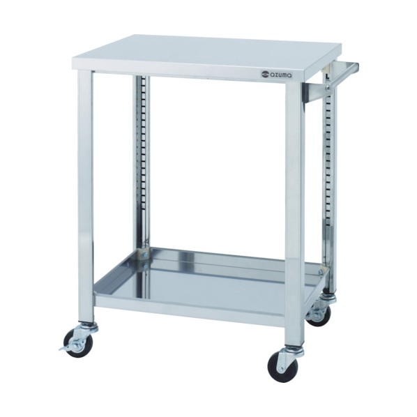 ※法人専用品※東製作所 ステンレスワゴンＷＧシリーズ７５０×６００×８００２段 WG2-750H 1