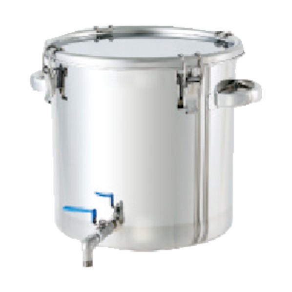 日東 ステンレスタンクストレート密閉タンク(ボールバルブ付)36L CTHV-36