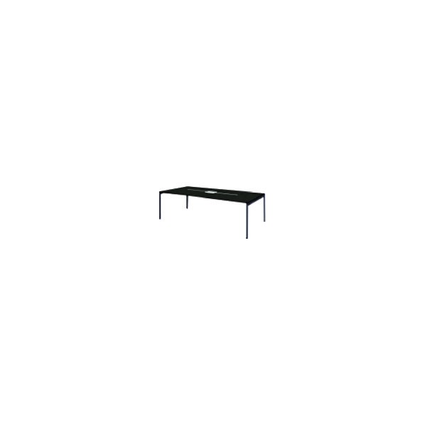 ※法人専用品※プラス 639168)FV 会議テーブル FV-2412V BC/BK 1点|DIY FACTORY ONLINE SHOP