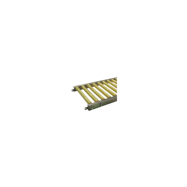 セントラルコンベヤー 樹脂ローラコンベヤＪＲＵ３８０８型３００Ｗ×７５Ｐ×１５００Ｌ JRU3808-300715 1