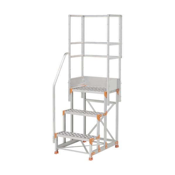 ※法人専用品※ピカ 片手すり天場三方 手すり高さ900mm、1100mm兼用 FGN-TKS346 1セット｜DIY FACTORY ONLINE SHOP