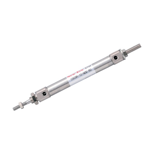 ニューエラー 引側ストローク調整機構付シリンダΦ16ストローク170mmマグネット・スイッチ付 CS03R-16-NDE-170-ZC205A2 1点