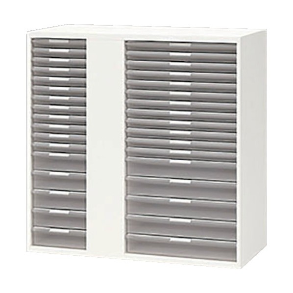 ※法人専用品※ナイキ トレー書庫(コンビ・A3A4 CW-0909A3A4C-W 1点｜DIY FACTORY ONLINE SHOP