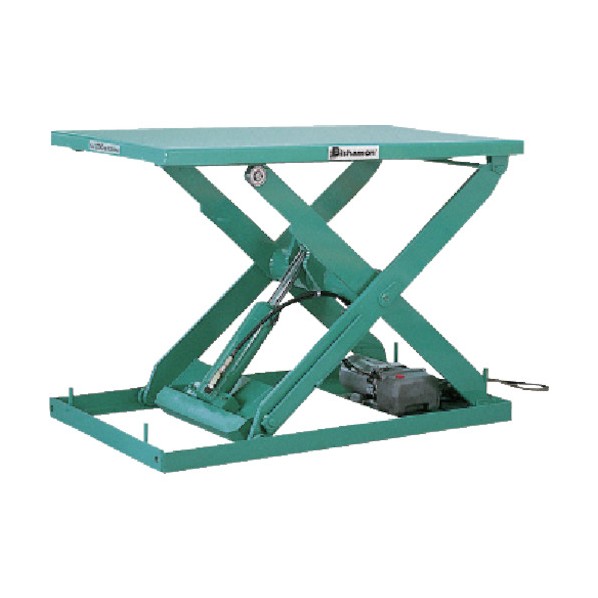 ※法人専用品※ビシャモン テーブルリフト 1TON 均等荷重1000kg 揚程1200mm AX100YJ-B 1点|DIY FACTORY ONLINE SHOP